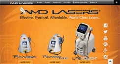 Desktop Screenshot of amdlasers.com